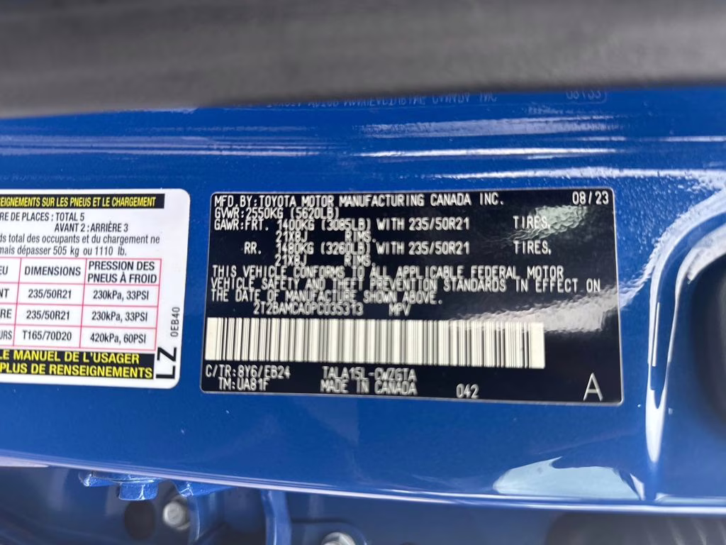 2023 Eminent White Pearl Lexus RX 350 F Sport Handling AWD SUV