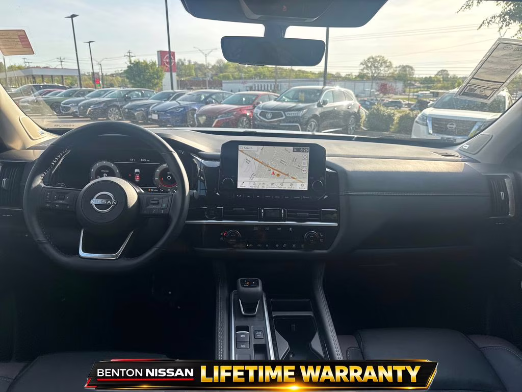 2025 Obsidian Green Pearl Nissan Pathfinder Platinum FWD SUV