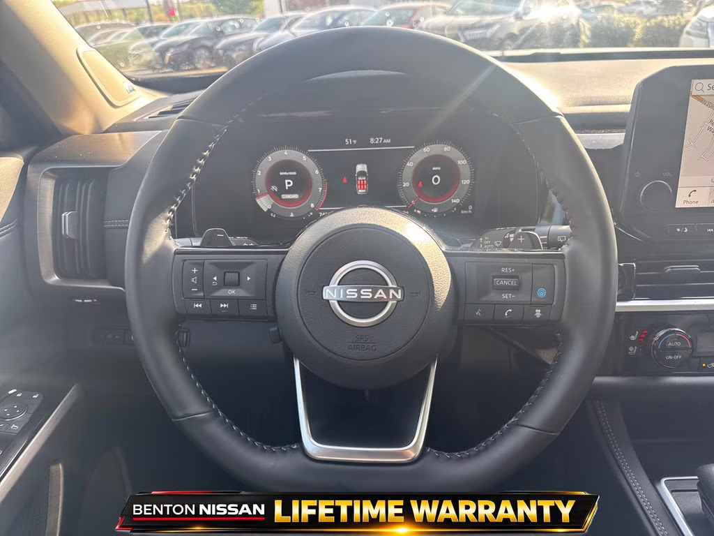 2025 Obsidian Green Pearl Nissan Pathfinder Platinum FWD SUV