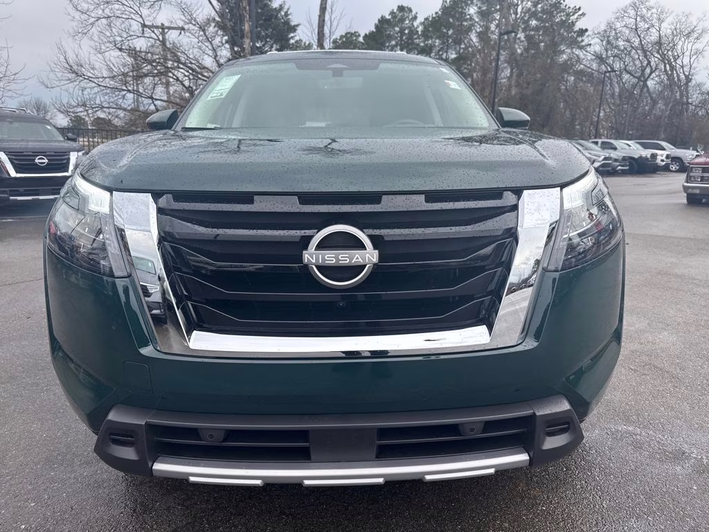 2025 Obsidian Green Pearl Nissan Pathfinder Platinum FWD SUV