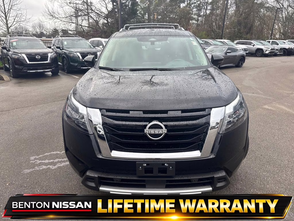 2025 Super Black Nissan Pathfinder Platinum 4X4 SUV