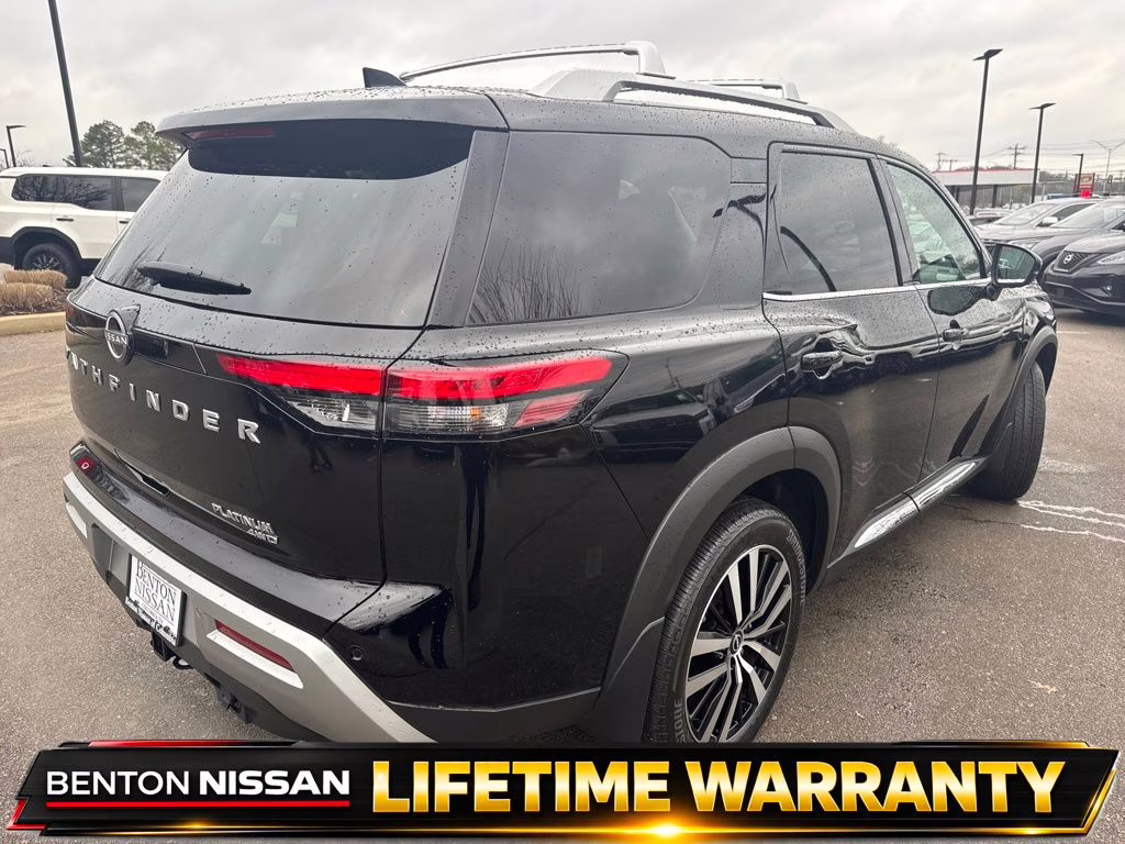 2025 Super Black Nissan Pathfinder Platinum 4X4 SUV