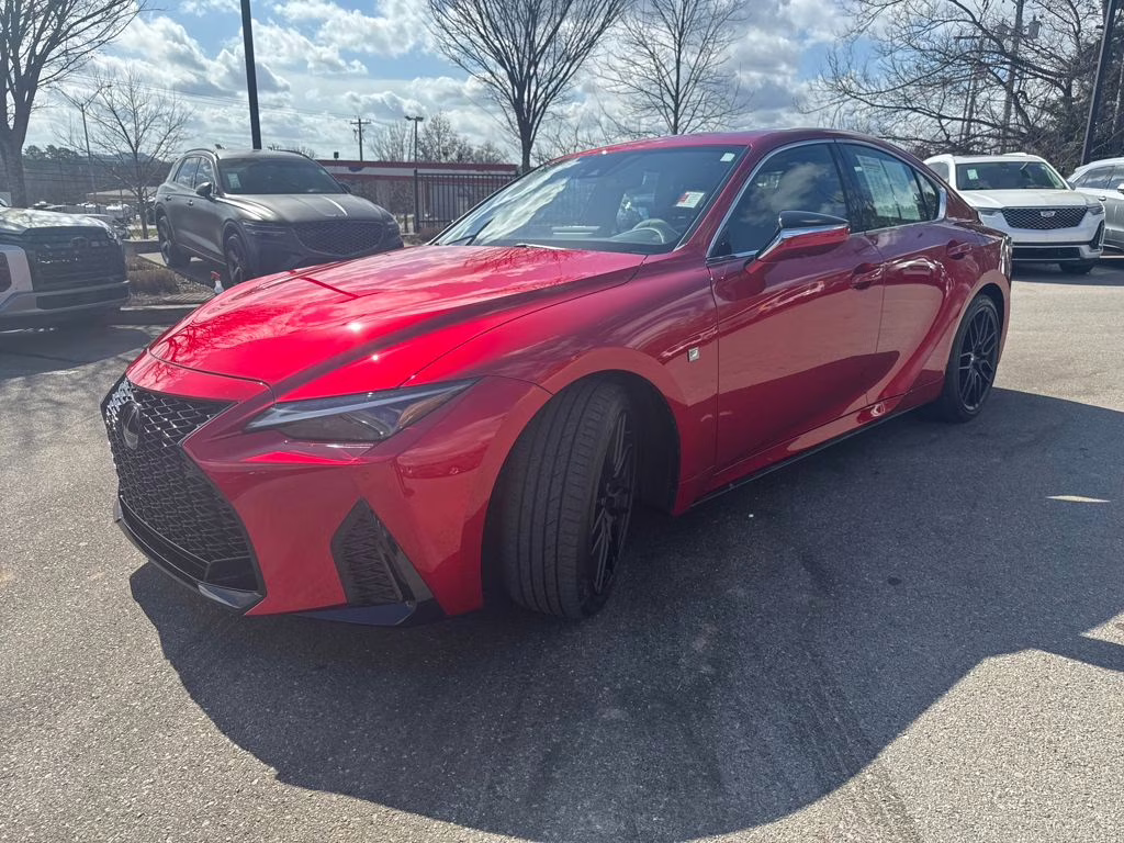 2023 Infrared Lexus IS 350 F SPORT RWD Sedan