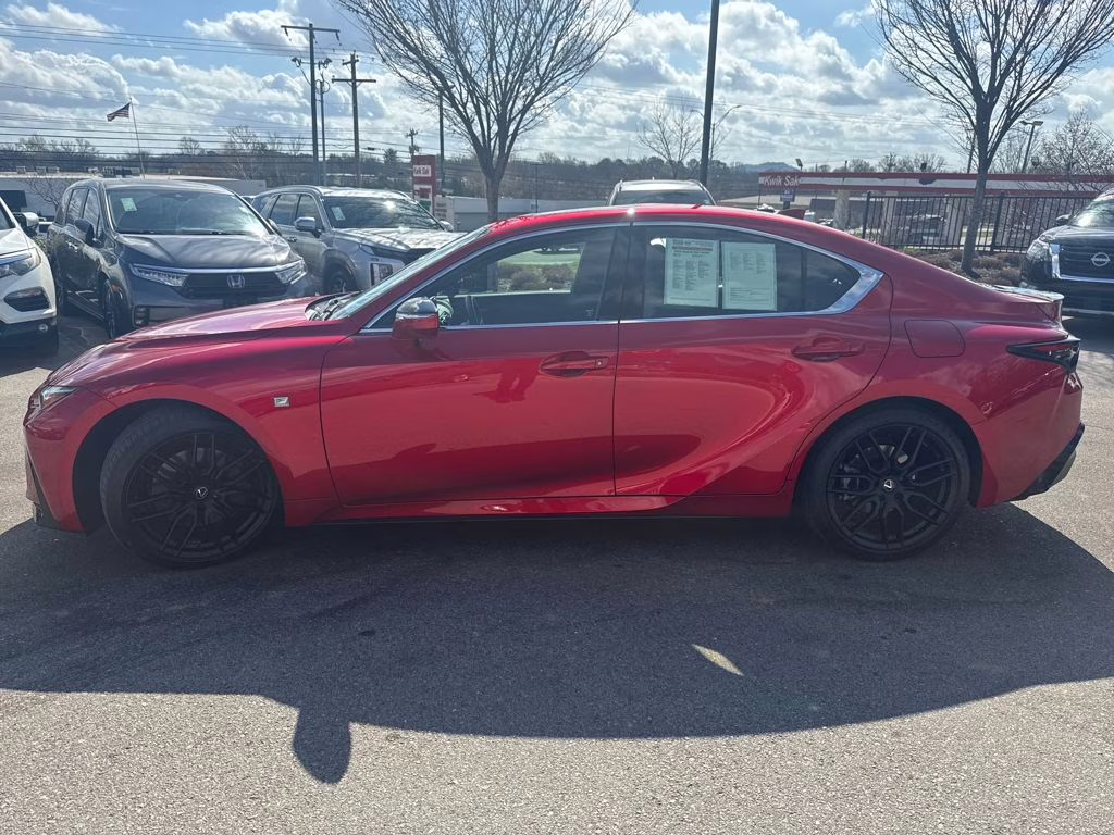 2023 Infrared Lexus IS 350 F SPORT RWD Sedan