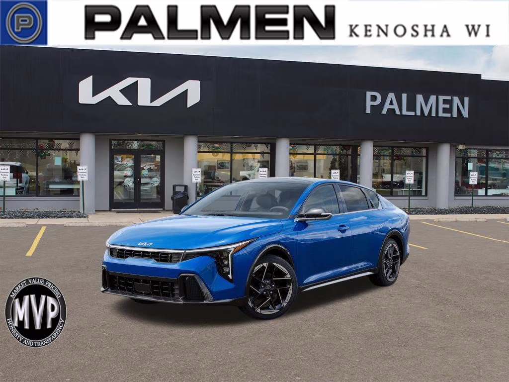 2026 Wave Blue Kia K4 GT-Line FWD Sedan
