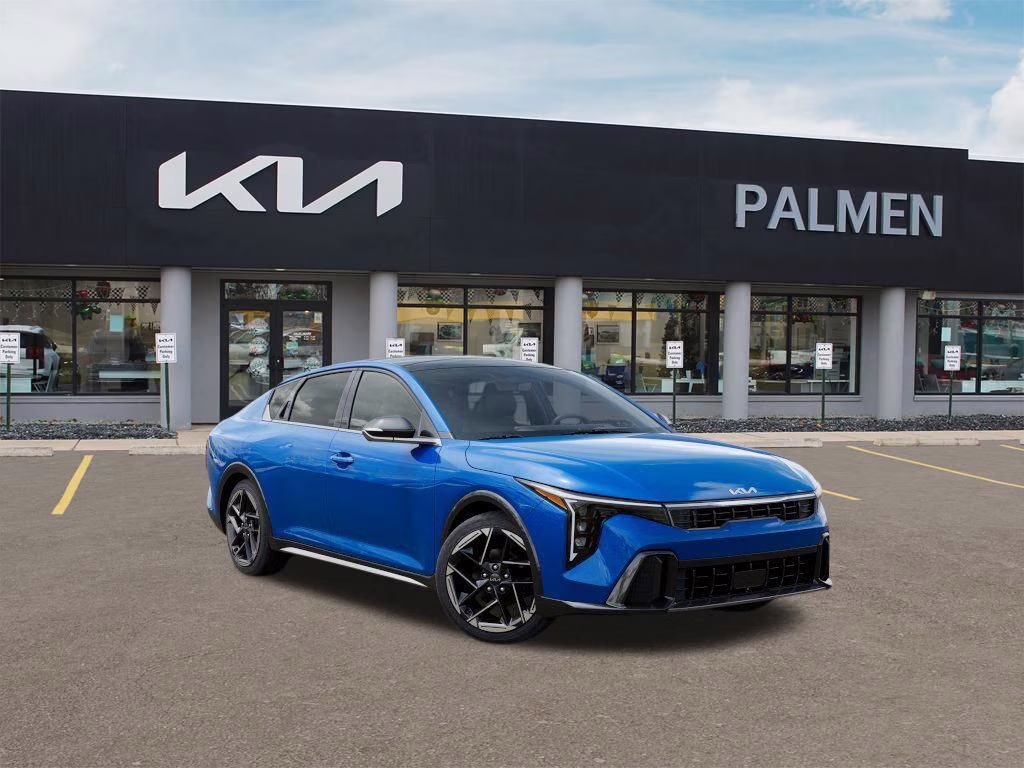 2026 Wave Blue Kia K4 GT-Line FWD Sedan