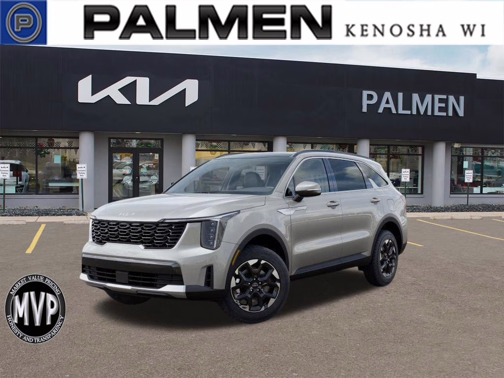 2026 Ivory Silver Kia Sorento S AWD SUV