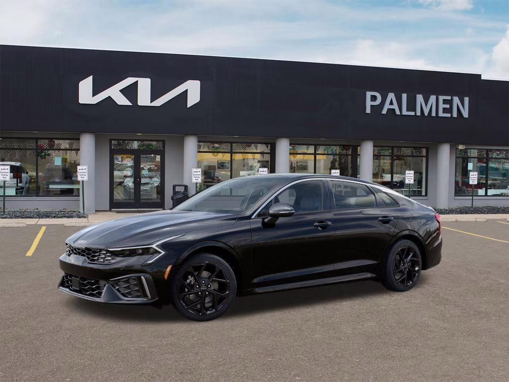 2026 Aurora Black Pearl Kia K5 GT-Line FWD Sedan