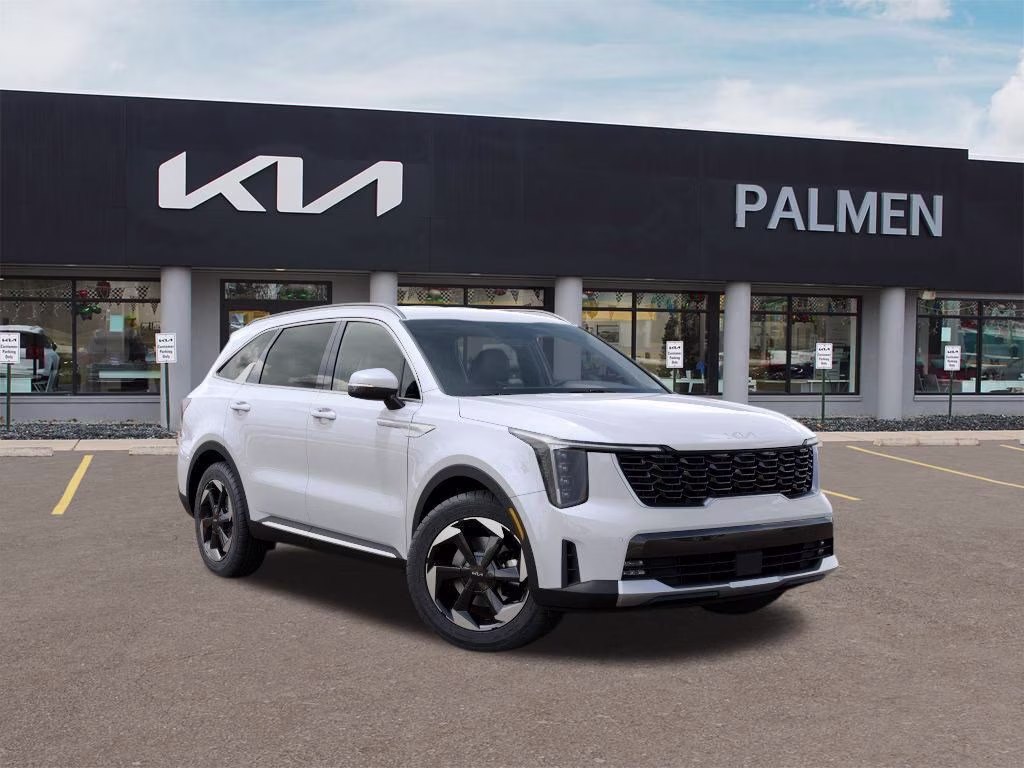 2026 Snow White Pearl Kia Sorento Hybrid EX AWD SUV