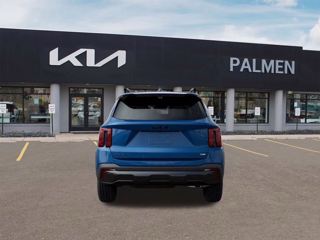 2026 Mineral Blue Kia Sorento Hybrid X-Line SX Prestige AWD SUV