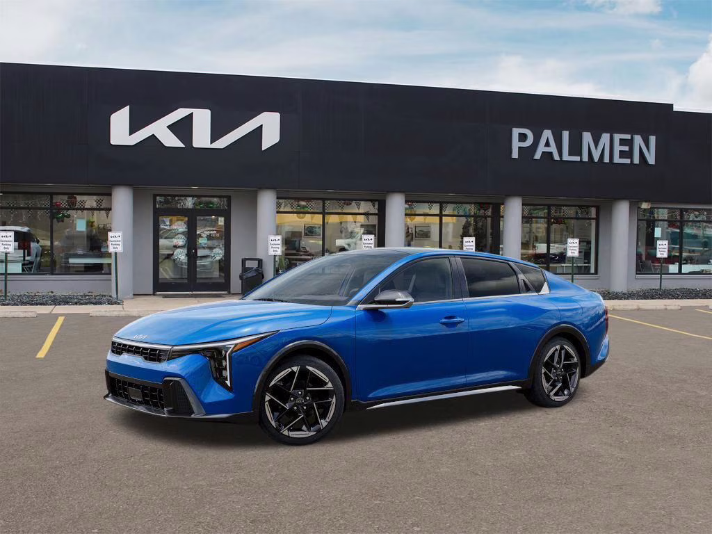 2026 Wave Blue Kia K4 GT-Line FWD Sedan
