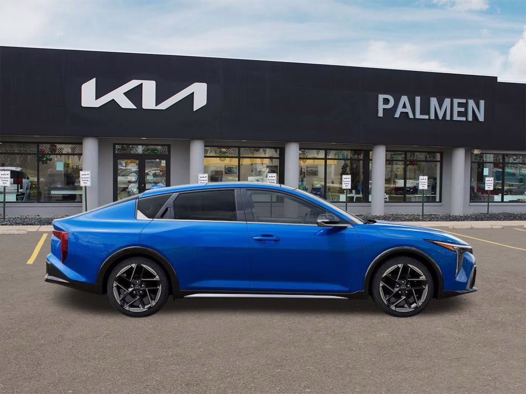 2026 Wave Blue Kia K4 GT-Line FWD Sedan