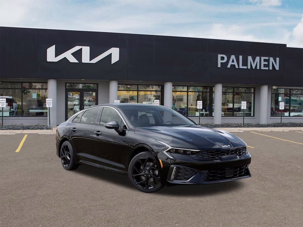 2026 Aurora Black Pearl Kia K5 GT-Line FWD Sedan