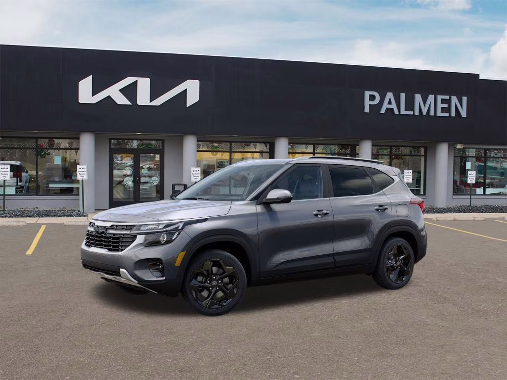 2026 Steel Gray Kia Seltos EX AWD SUV