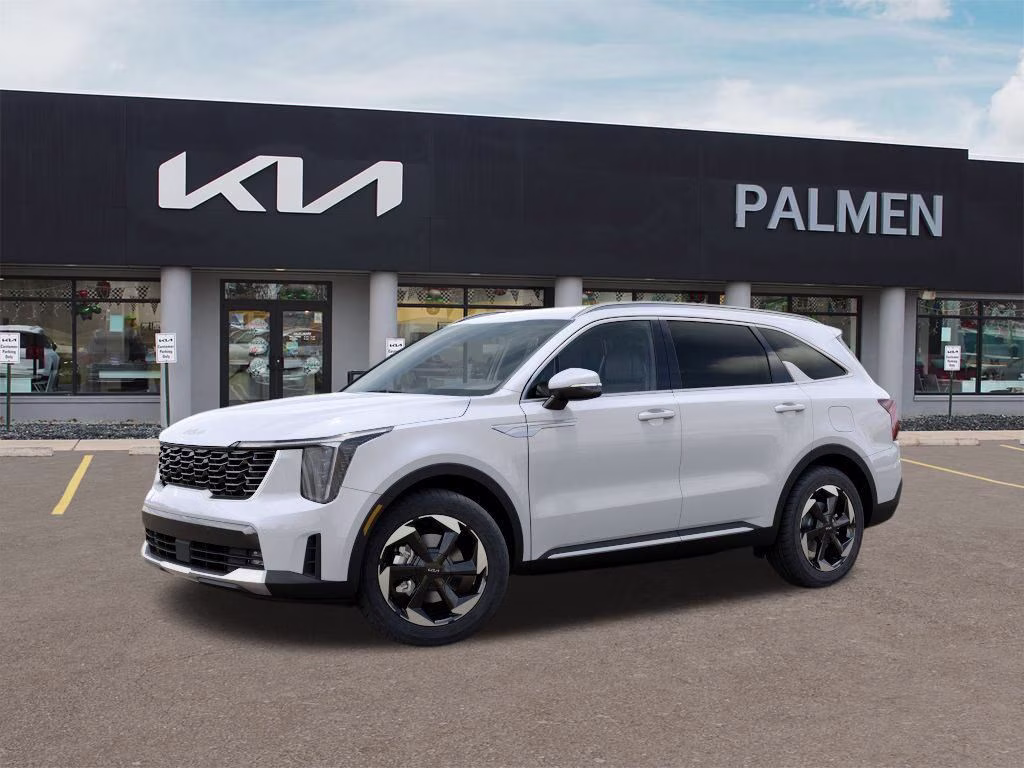 2026 Snow White Pearl Kia Sorento Hybrid EX AWD SUV