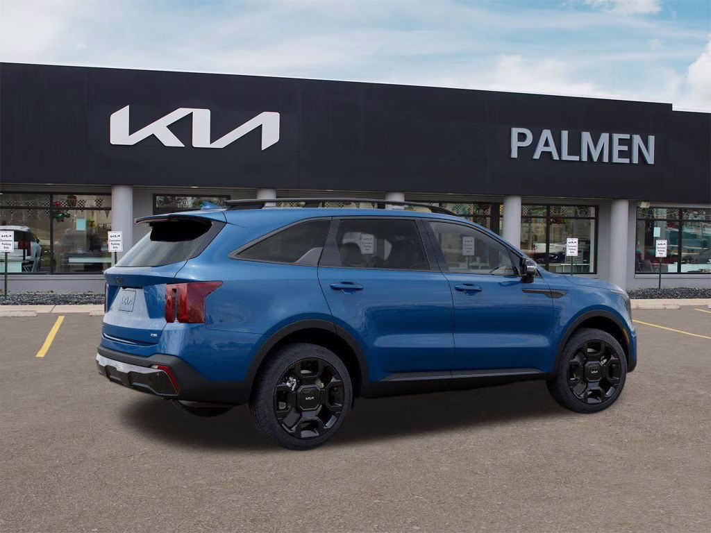 2026 Mineral Blue Kia Sorento Hybrid X-Line SX Prestige AWD SUV