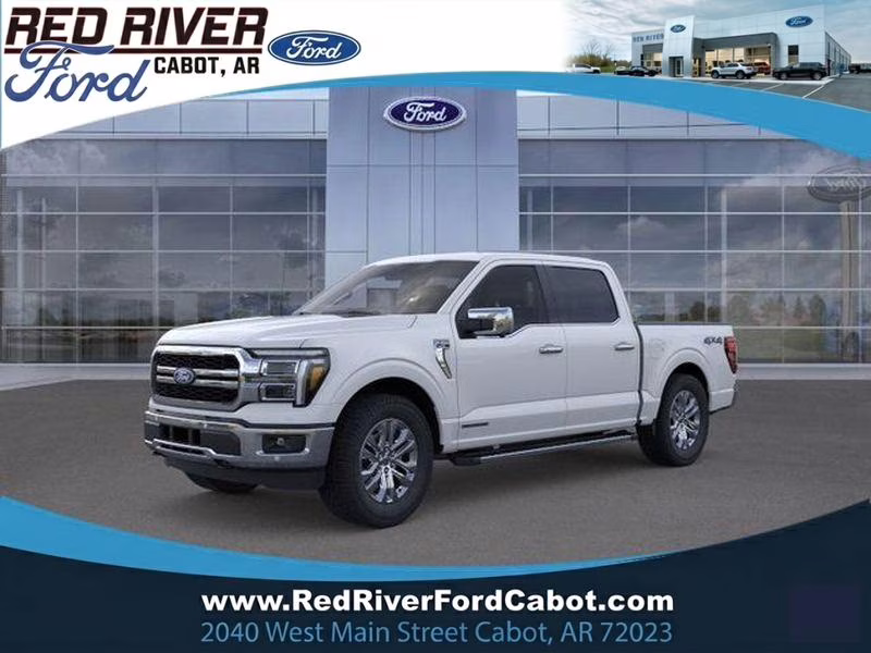 2026 Oxford White Ford F-150 LARIAT 4X4 Truck