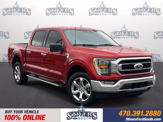 2023 Chili Pepper Red Ford F-150 XLT 4X4 Truck