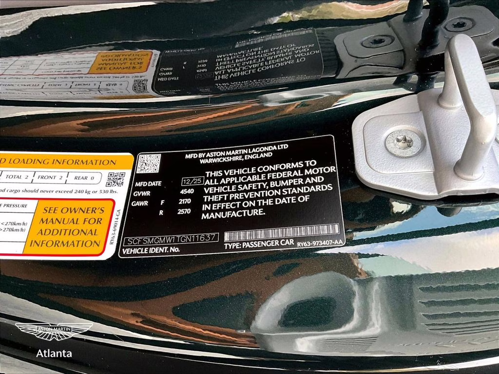 2026 Ghillies Green Aston Martin Vantage S RWD Coupe