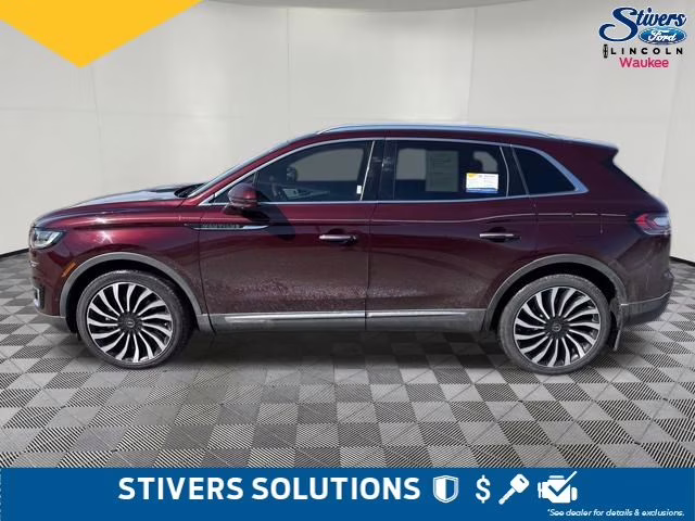 2019 Burgundy Lincoln Nautilus Black Label AWD SUV