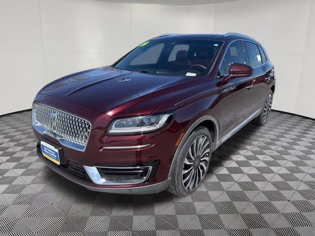 2019 Burgundy Lincoln Nautilus Black Label AWD SUV