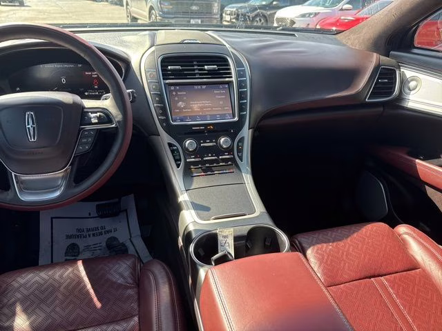 2019 Burgundy Lincoln Nautilus Black Label AWD SUV