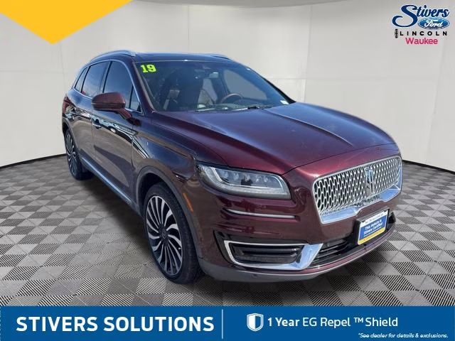 2019 Burgundy Lincoln Nautilus Black Label AWD SUV