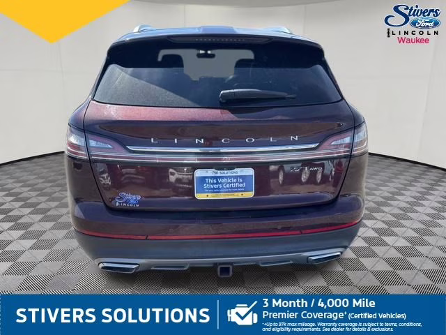 2019 Burgundy Lincoln Nautilus Black Label AWD SUV