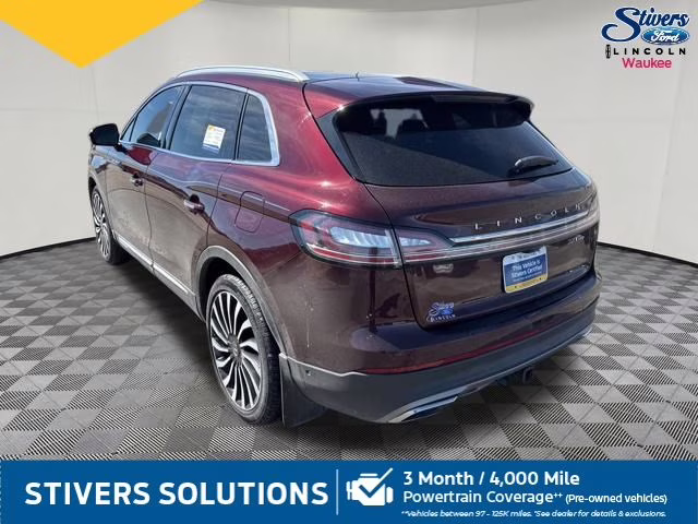 2019 Burgundy Lincoln Nautilus Black Label AWD SUV