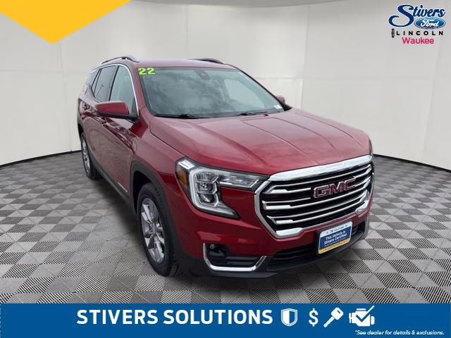2022 Cayenne Red Tintcoat GMC Terrain SLT AWD SUV