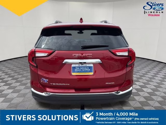 2022 Cayenne Red Tintcoat GMC Terrain SLT AWD SUV