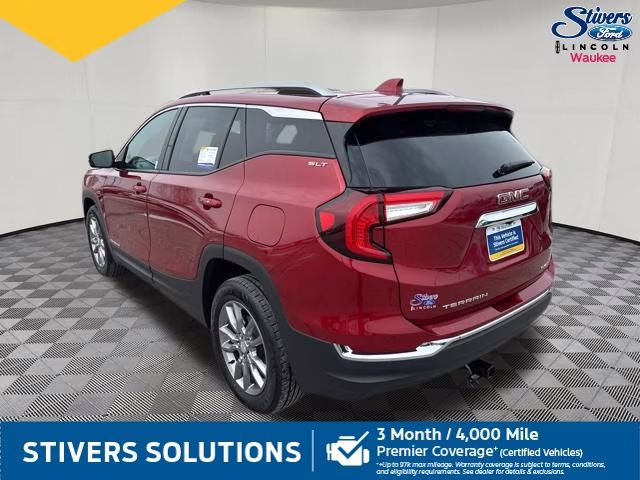 2022 Cayenne Red Tintcoat GMC Terrain SLT AWD SUV