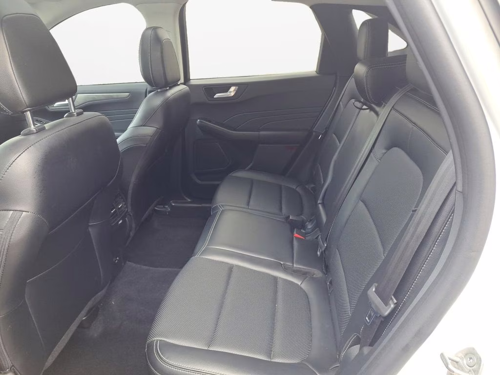 2022 White Metallic Ford Escape Titanium w/Panoramic Roof AWD SUV