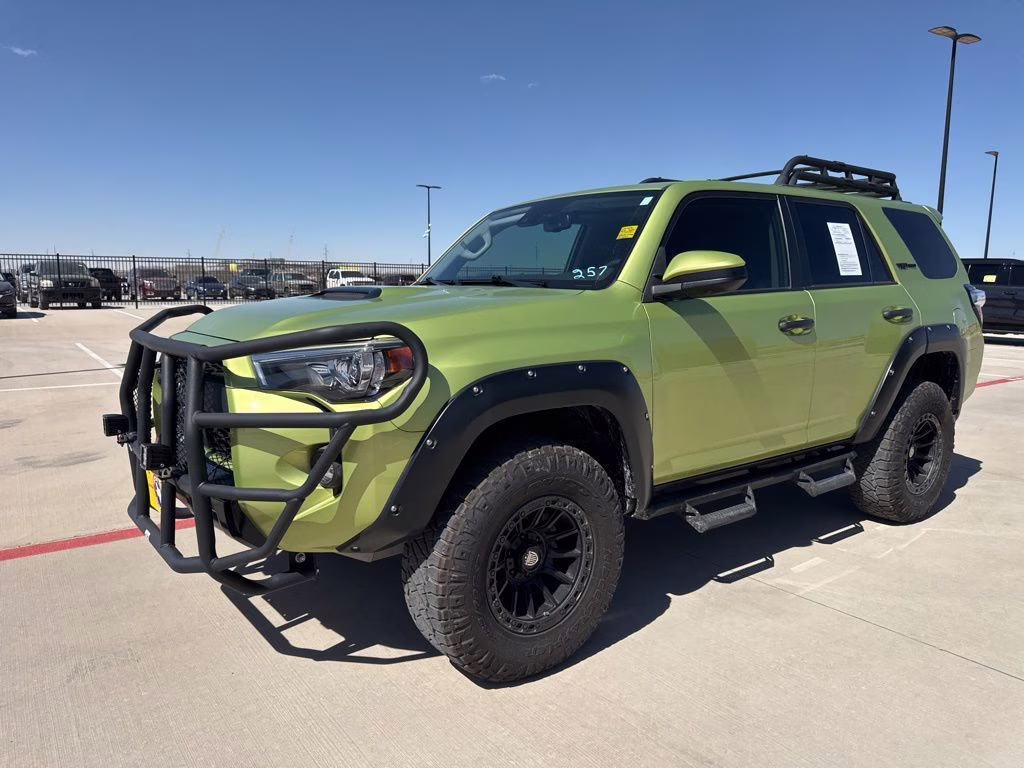 2022 Lime Toyota 4Runner TRD Pro 4X4 SUV