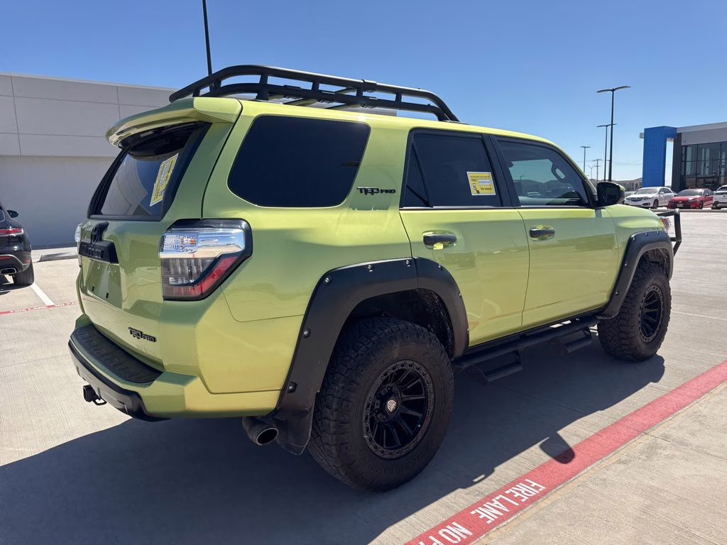 2022 Lime Toyota 4Runner TRD Pro 4X4 SUV