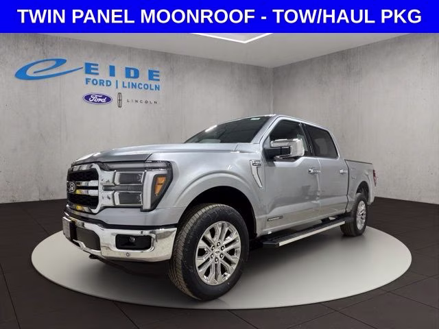2026 Iconic Silver Metallic Ford F-150 Lariat Chrome 4X4 Truck