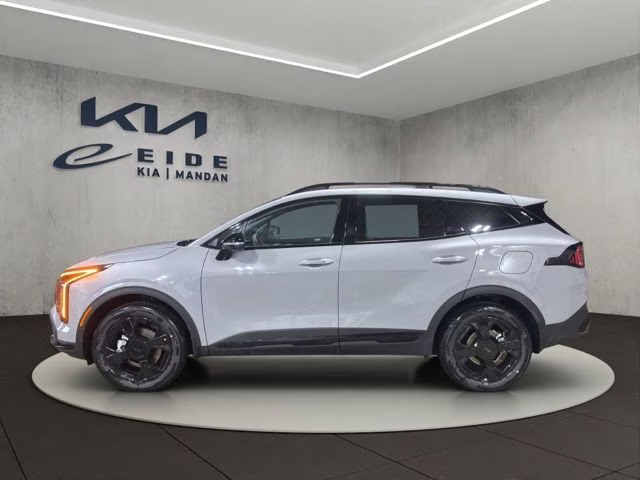 2026 Wolf Gray Kia Sportage Hybrid X-Line AWD SUV