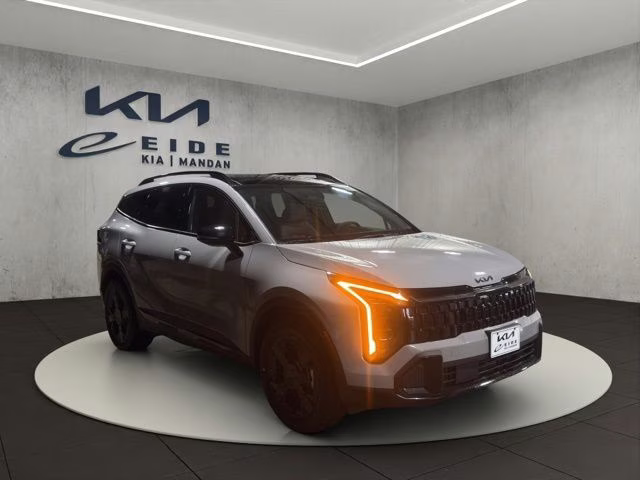 2026 Wolf Gray Kia Sportage Hybrid X-Line AWD SUV