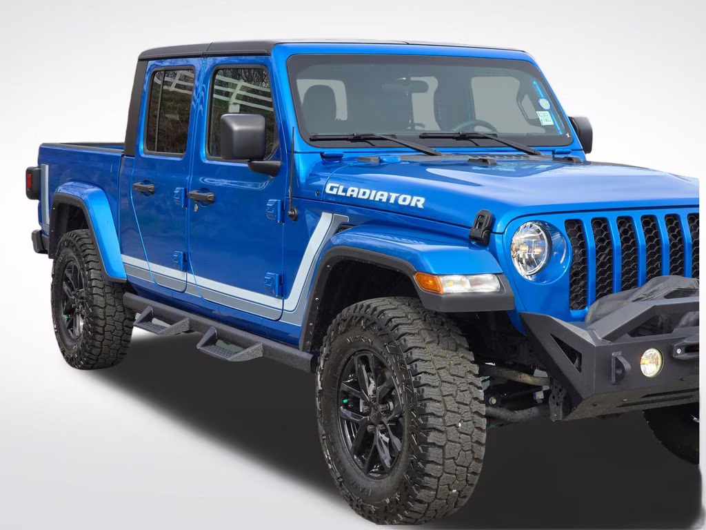 2023 Hydro Blue Pearlcoat Jeep Gladiator Sport S 4X4 Truck