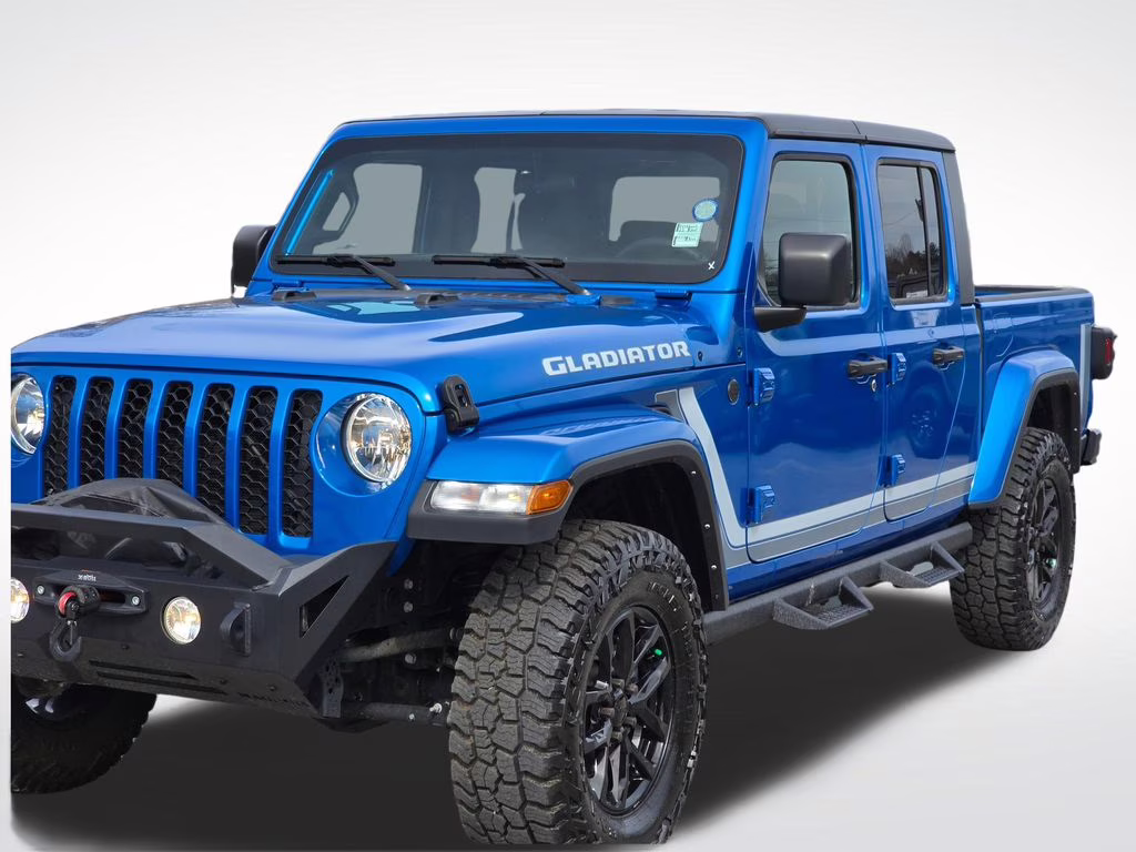 2023 Hydro Blue Pearlcoat Jeep Gladiator Sport S 4X4 Truck