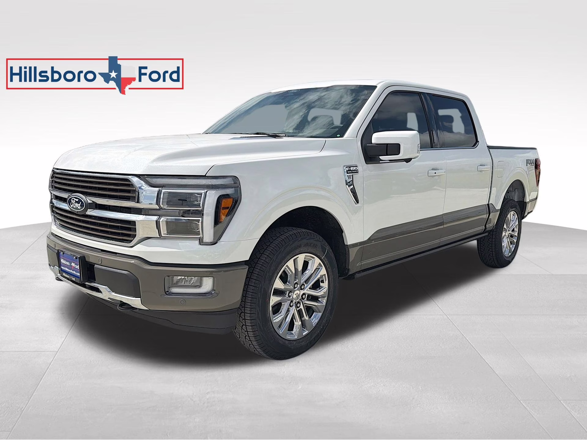 2026 Star White Metallic Tri-Coat Ford F-150 King Ranch 4X4 Truck