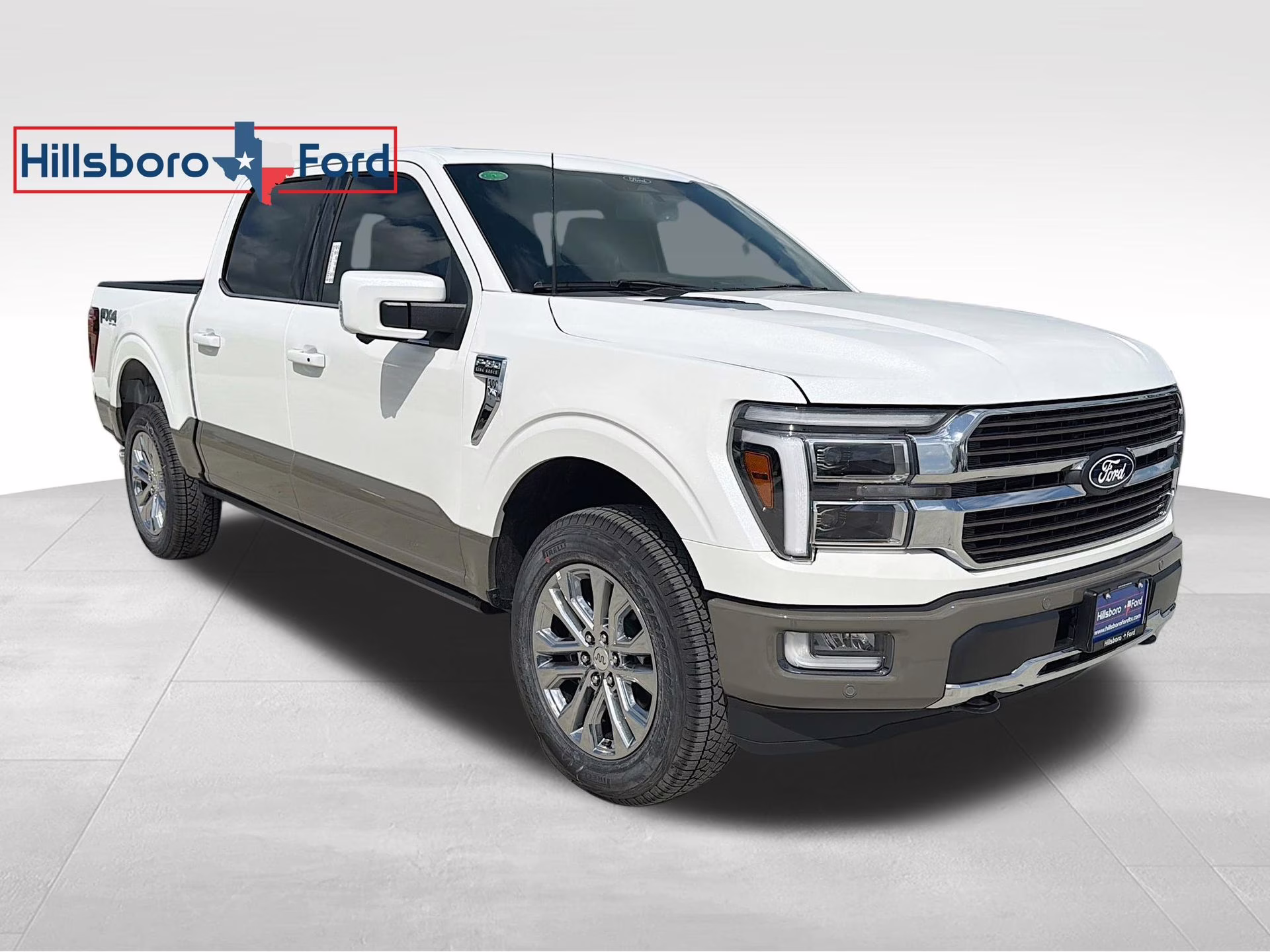 2026 Star White Metallic Tri-Coat Ford F-150 King Ranch 4X4 Truck