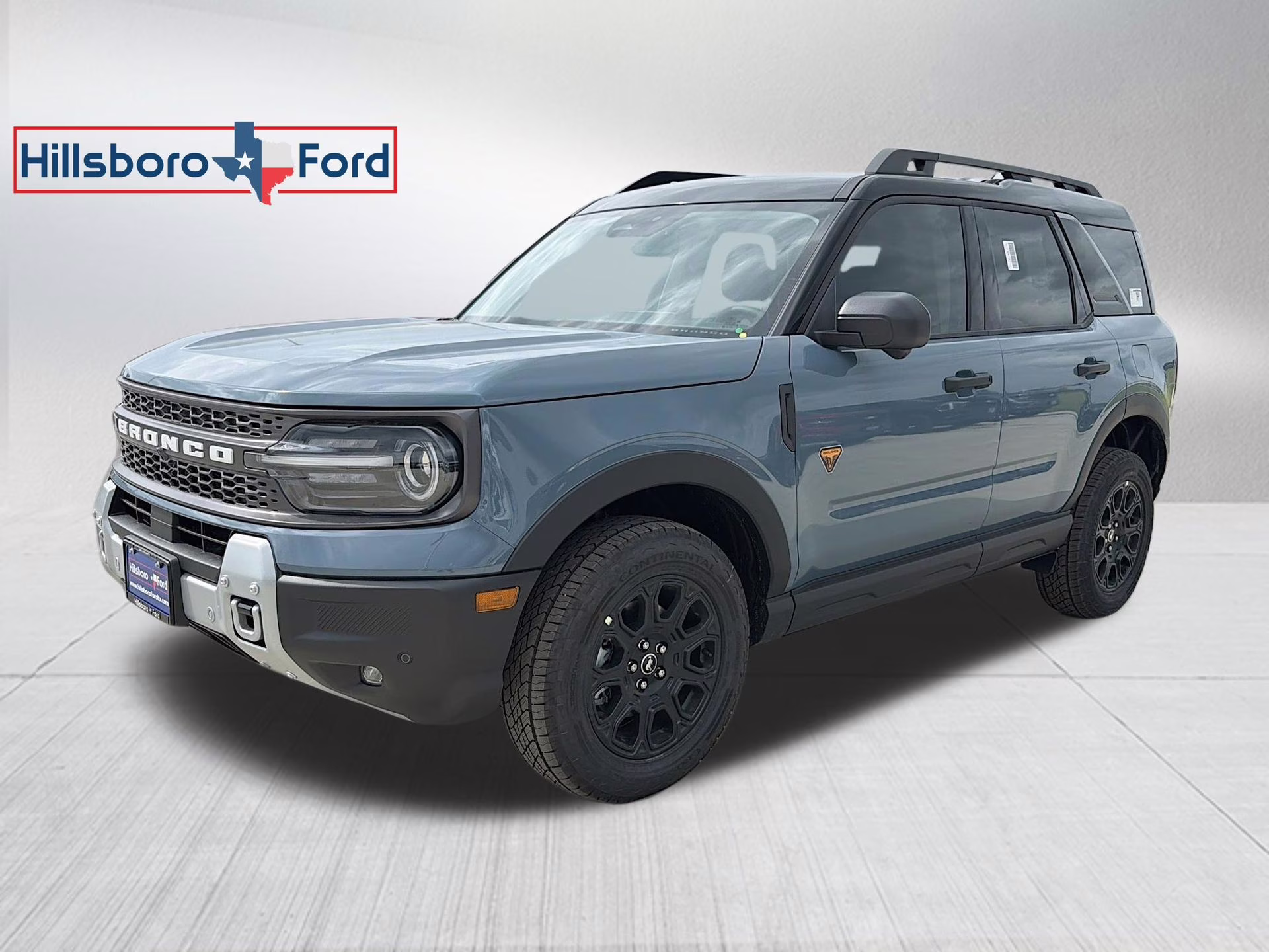 2026 Azure Gray Metallic Tri-Coat Ford Bronco Sport Badlands 4X4 SUV