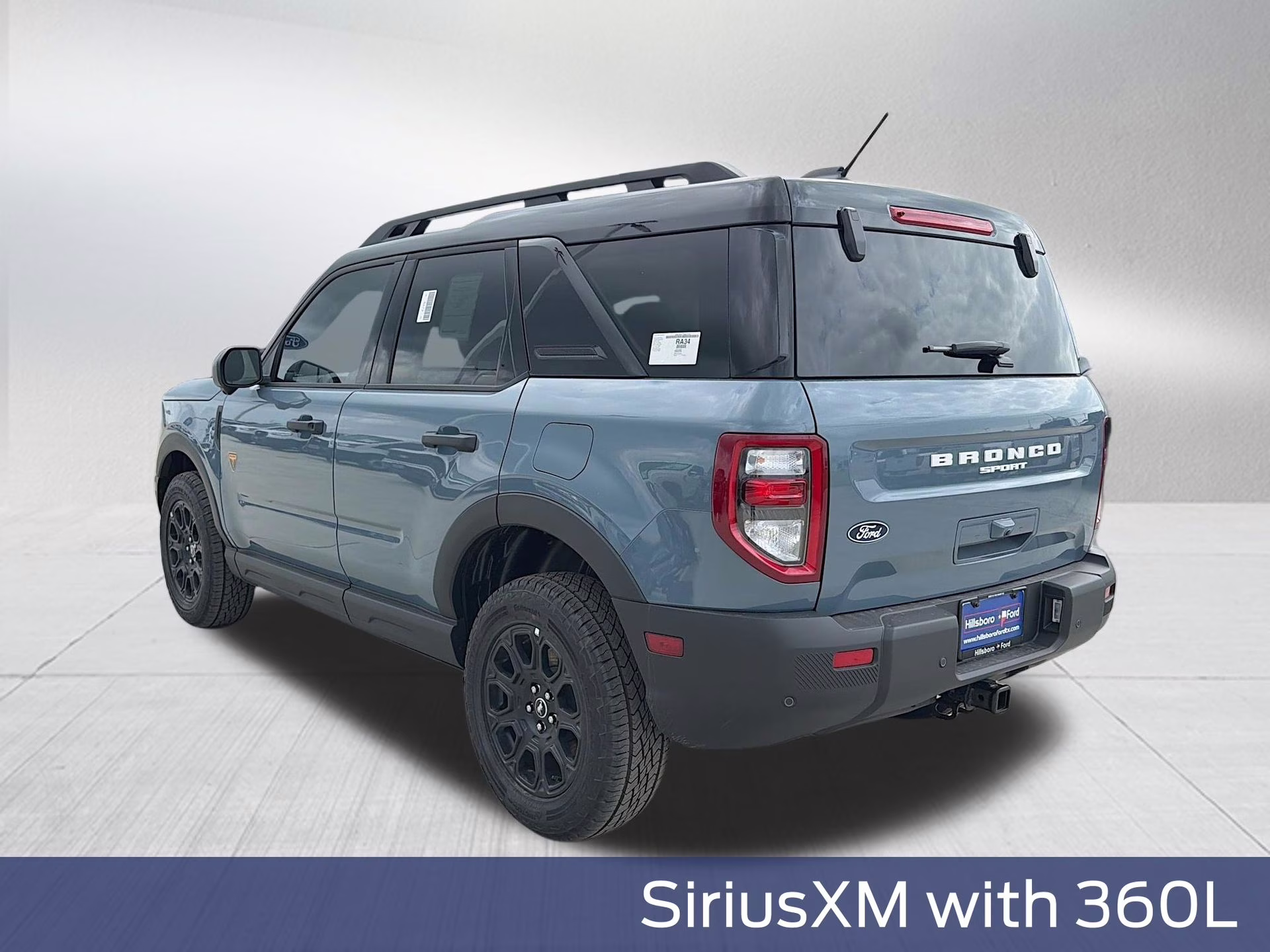 2026 Azure Gray Metallic Tri-Coat Ford Bronco Sport Badlands 4X4 SUV