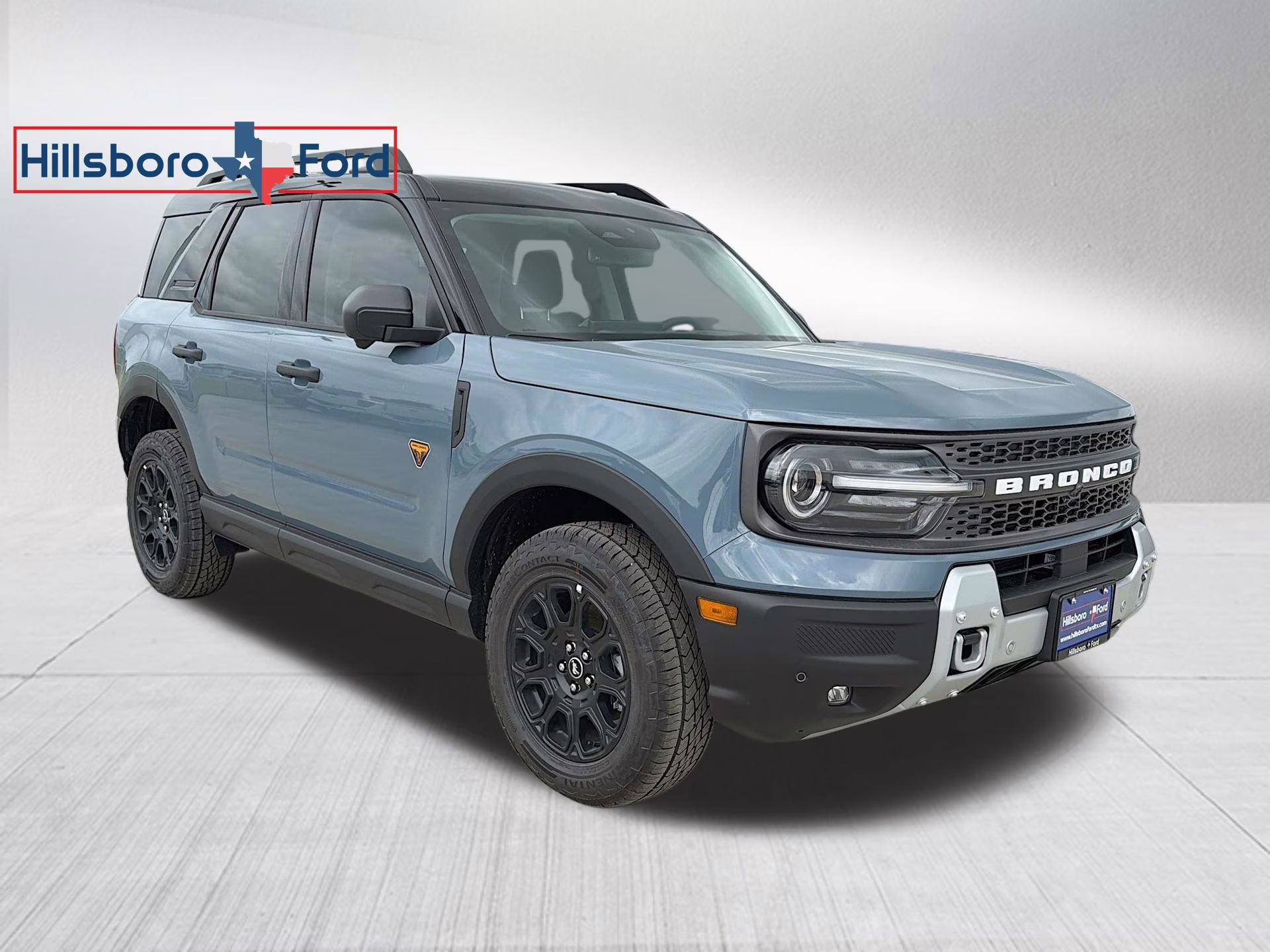 2026 Azure Gray Metallic Tri-Coat Ford Bronco Sport Badlands 4X4 SUV