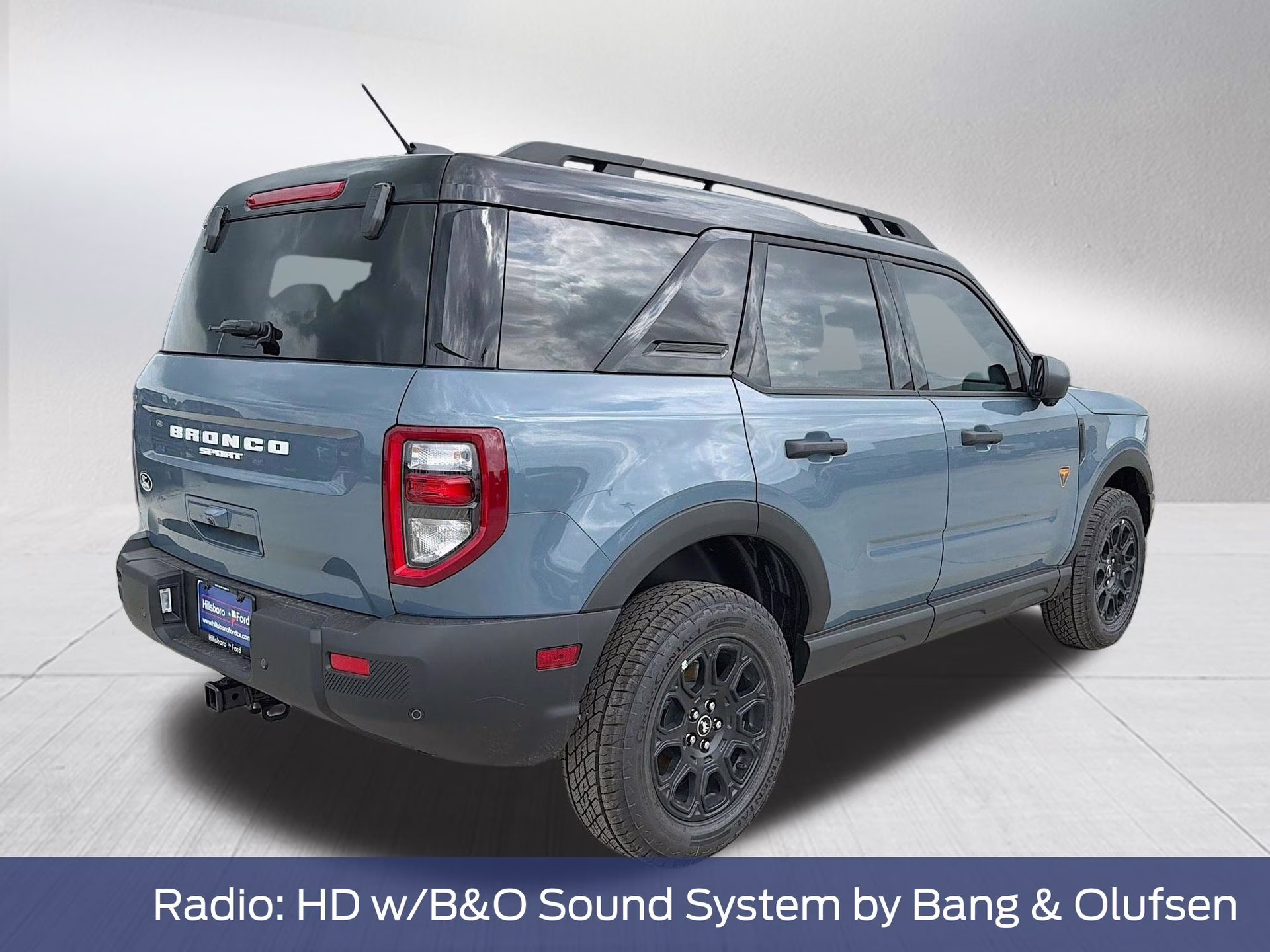 2026 Azure Gray Metallic Tri-Coat Ford Bronco Sport Badlands 4X4 SUV