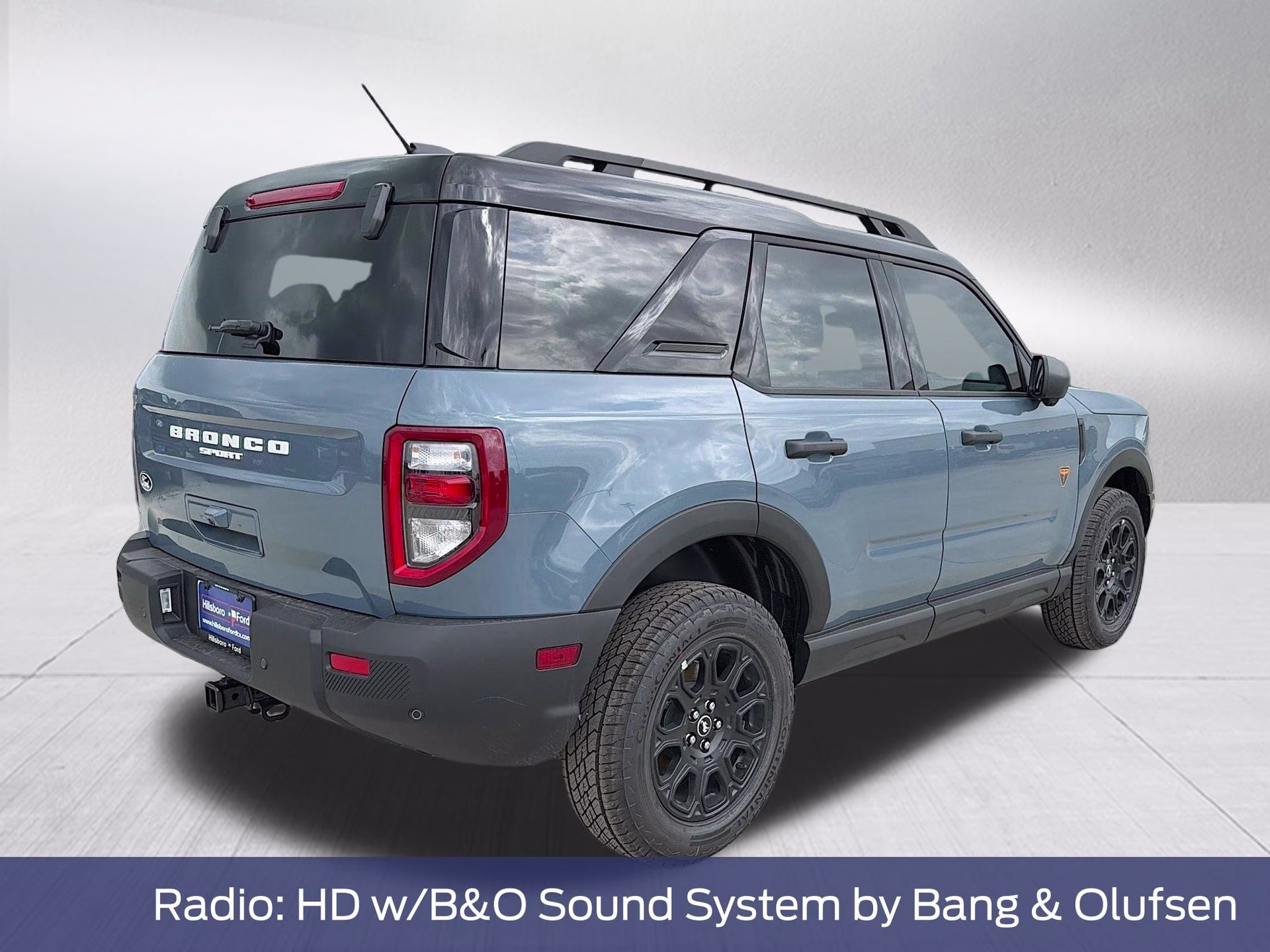 2026 Azure Gray Metallic Tri-Coat Ford Bronco Sport Badlands 4X4 SUV