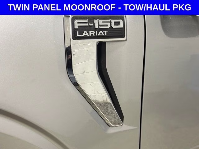 2026 Iconic Silver Metallic Ford F-150 Lariat Chrome 4X4 Truck