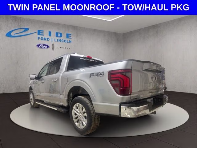 2026 Iconic Silver Metallic Ford F-150 Lariat Chrome 4X4 Truck