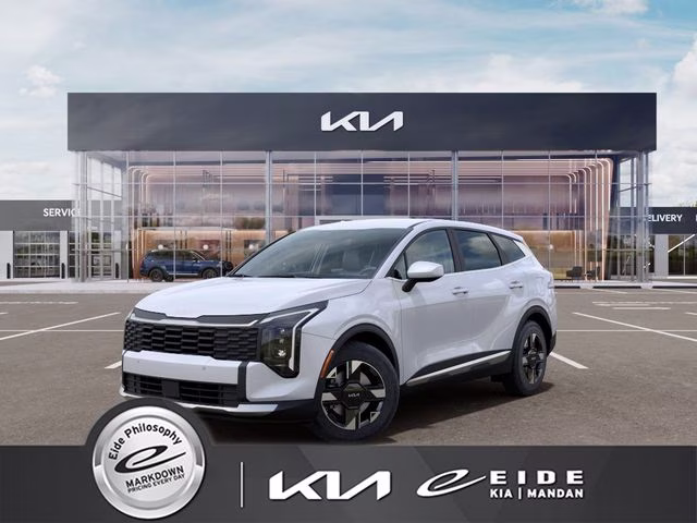2026 Glacial White Pearl Kia Sportage LX AWD SUV